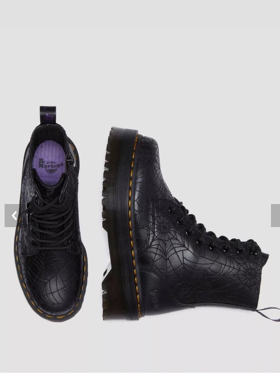 Dr. Martens Shoes - NIB Dr Martens JADON WEDNESDAY Leather Platform Boots Black